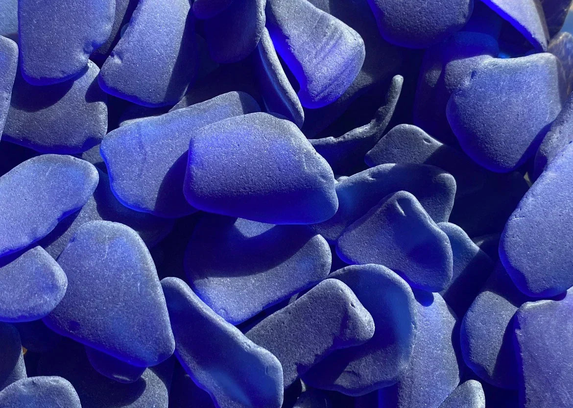 Cobalt Blue Sea Glass: The Rarest Color You Can Actually Buy (And Why It's So Hard to Find)