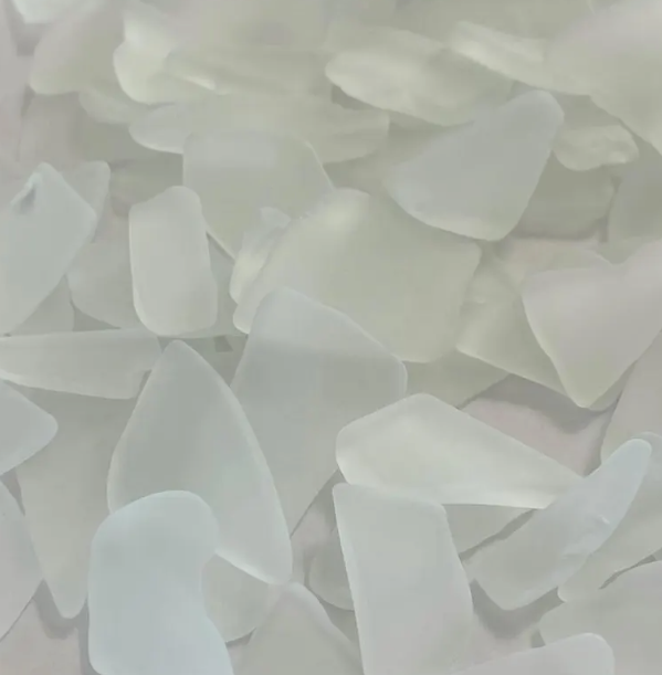 White Sea Glass | Genuine Real Beach Glass for Sale | Bulk Sea Glass Jewelry