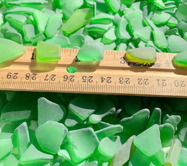 Kelly Green Emerald Sea Glass | Genuine Real Beach Glass for Sale | Sea Glass Jewelry
